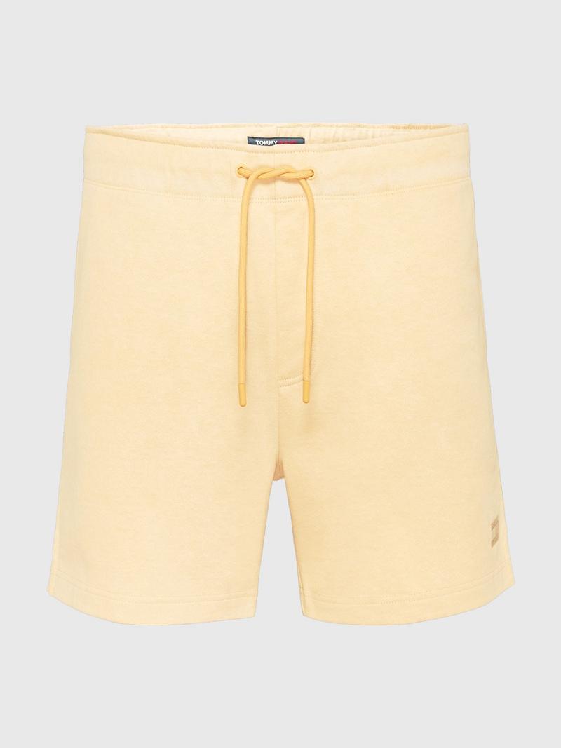 Férfi Tommy Hilfiger Sun Washed Rövidnadrág Sárga | HU 1012GSO